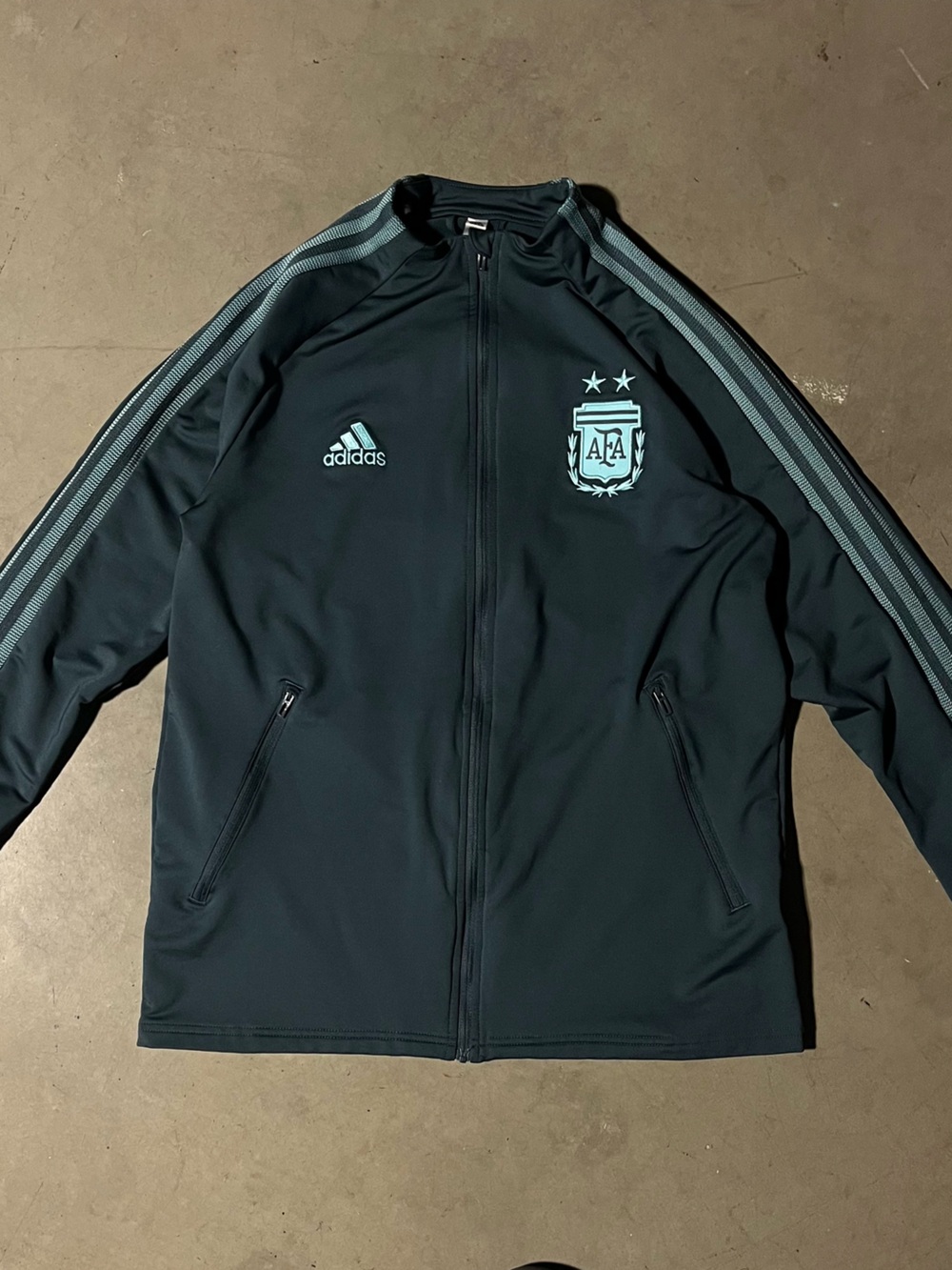 Adidas AFA Argentina Track Full Zip Jacket